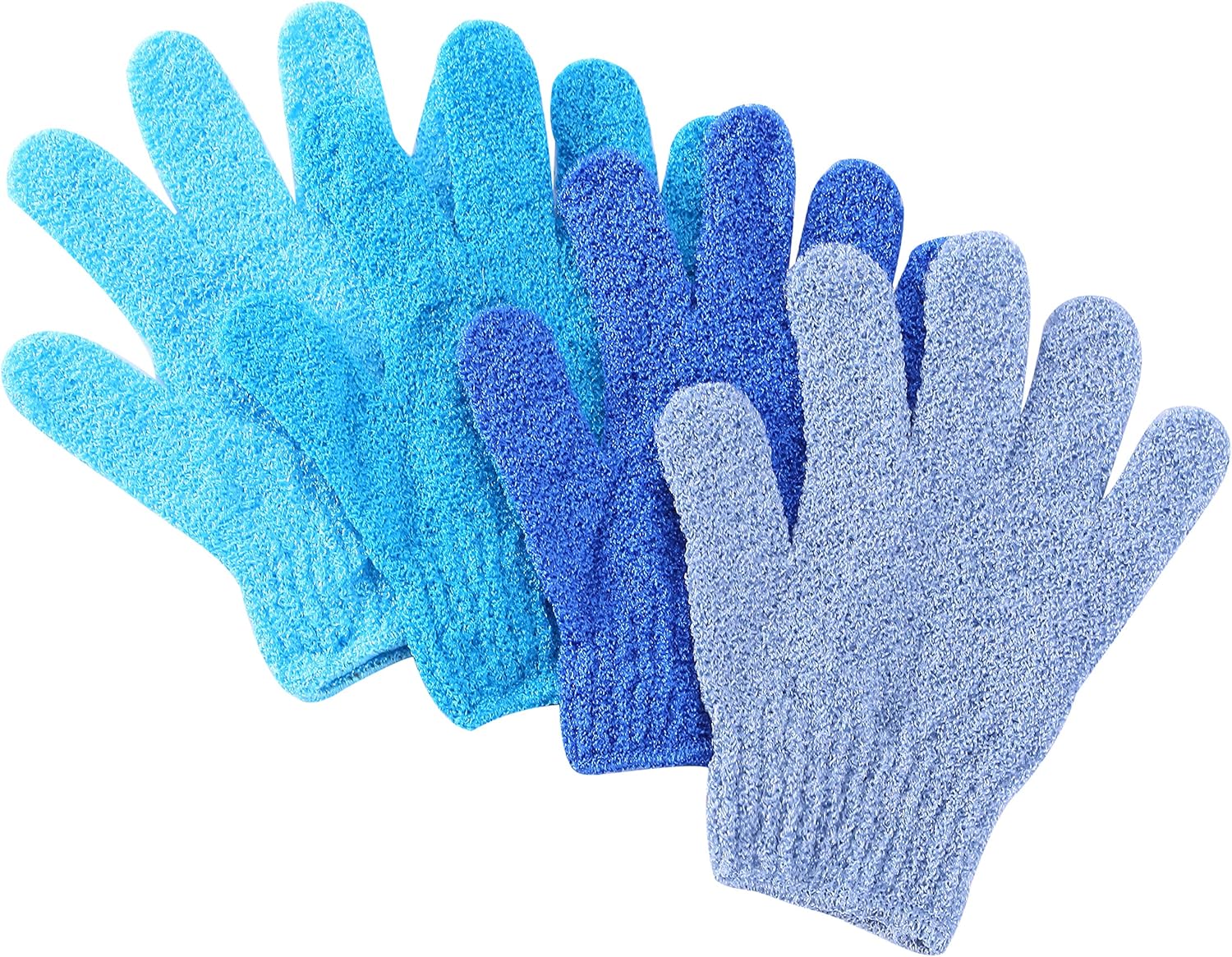 Exfoliating gloves